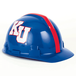 Kansas University Jayhawks Team Hard Hat | Customhardhats.com